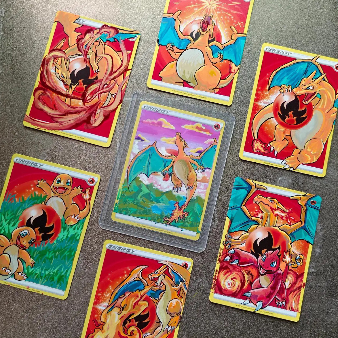 YOUR CARD, HAND-DRAWN BY 7DAN