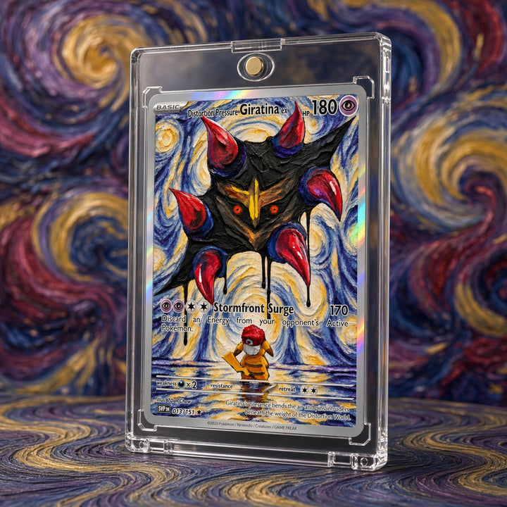 Pokemon Giratina Twisted Starfield Portal Custom Made Card Fan Art Card